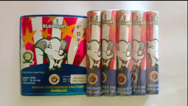 4 inch Mega Deluxe ELephant(12 ply)(5Pcs/1Pkt)