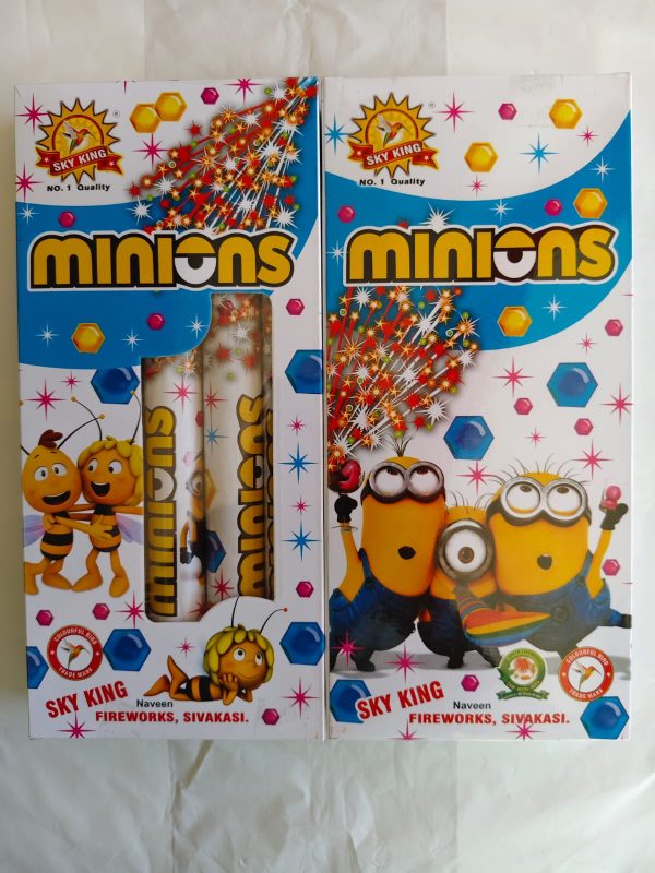 Minions Mega Crackling Candle