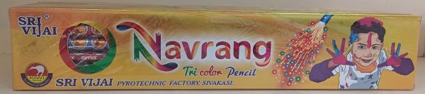 Navrang Tri Color Pencil(5Pcs/1Box)