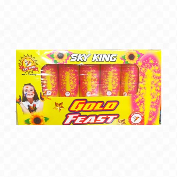 Gold Feast(5Pcs/1Box)Gold Colour Glittering