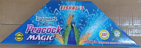 Magical Peacock Mix 3 Wholes (1Pce/1Box)