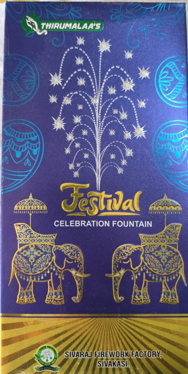 Festival Celebration Fountain(3Pcs/1Box)