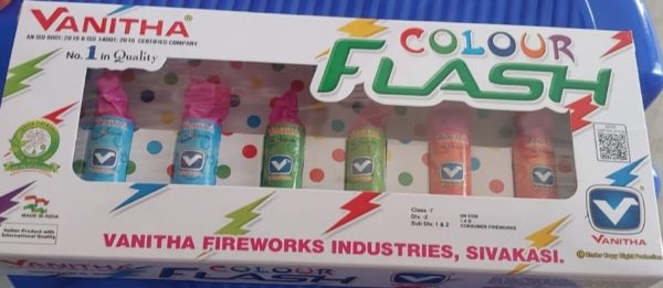 Colour Flash - Green,Red & Blue Flash (6Pcs/1Box)