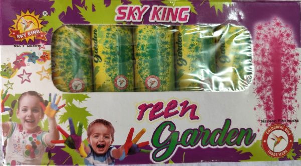 Green Garden(5Pcs/1Box)Green Colour Glittering