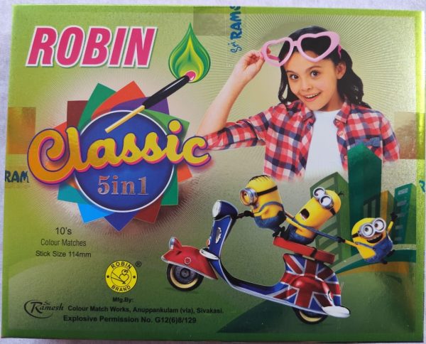 Classic 5 in 1 Match Box