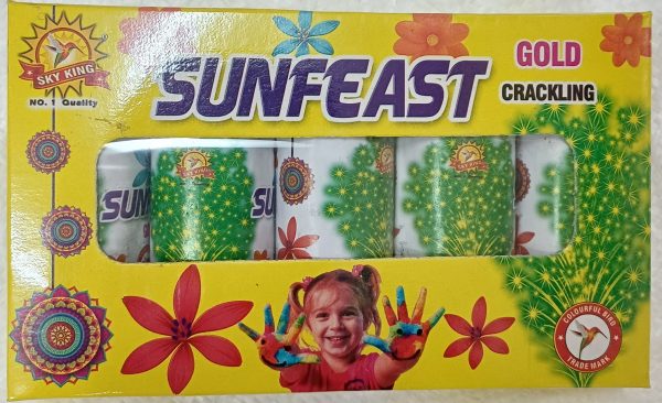 Sunfeast Gold With Crackling (5Pcs/1Box)