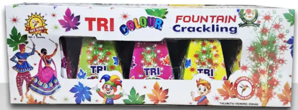 Tri Colour Fountain(5Pcs/1Box) - Image 2